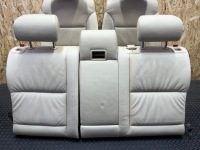 фото thumb №11, Комплект сидіння заднє сидіння обшивки оббивка кремовий шкіра europa bmw e61 lift