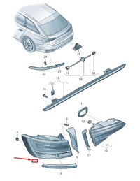 фото thumb №1, Audi a6 c8 rear left задній ліхтар 4k5945223a