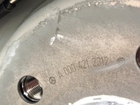 фото thumb №9, Mercedes-benz оригінальний номер 2460406 поворотний кулак ступиця важелі