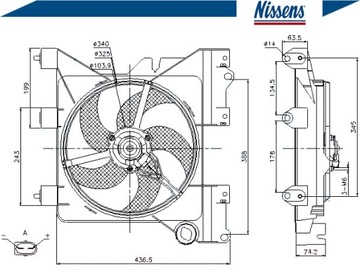фото thumb №2, Вентилятор радиатор citroen xsara break 1.6 16v