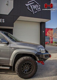 фото thumb №11, Бампер передний стальной offroad hamer king volkswagen amarok 2010-2021