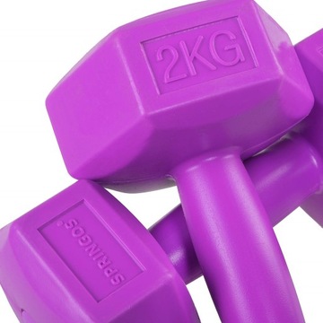 Гантели 2х2 кг BITUMINUM HEX DUMBS НАБОР ГРЯЗЕЙ ДЛЯ ДОМАШНИХ УПРАЖНЕНИЙ
