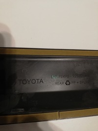 фото thumb №12, Молдинг дверь правый перед toyota aygo pz49u-92520+2