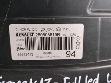 фото thumb №13, Лампа левая фара renault espace v 17- полный led