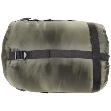 Теплый военный туристический спальный мешок MFH Fox Outdoor mummy Olive с чехлом