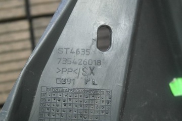 фото thumb №9, Fiat 500 07-14 панель під лобовим склом оригінальні пластиковий 735426018 європа оригінальний номер