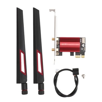 Сетевая карта 7260AC Pro PCIE WiFi, 1200 Мбит/с, 2,4G, 5G, двухдиапазонная беспроводная связь
