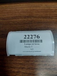 фото thumb №6, Mazda 3 hb лампа левый задняя w крышка