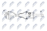 Npw-bm-046 nty привідний вал привідна bmw xdrive 5 gt f07, Ціна, фото thumb