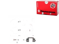 фото thumb №1, Тормозные колодки тормозные fiat sedici 06- zimmermann