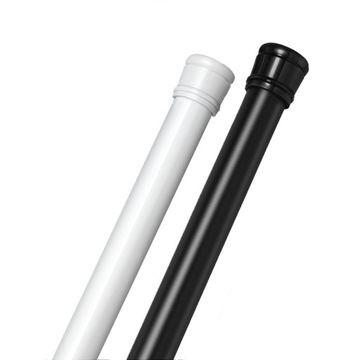 Drążek Rozporowy Prysznicowy Karnisz Bez Wiercenia 160-300CM Biały