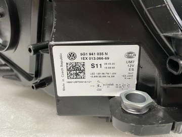 фото thumb №14, Vw golf 7 рестайлинг gte полный led лампа левая правая