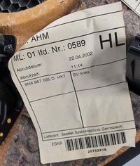 фото thumb №7, Обивка обшивка левый задняя audi tt 8n 8n8867035d