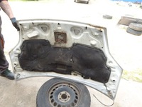 фото thumb №7, Fiesta mk5 mk6 lift 05-08 капот крышка двигателя белый