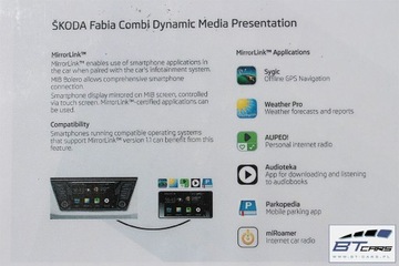 фото thumb №11, Skoda fabia 3 радіо з дисплей +зчитувач 5q0035820 6v0919604 nj 2014 -z