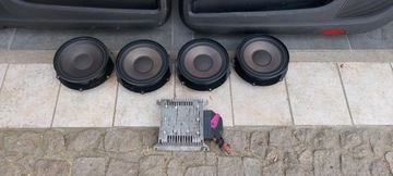 фото thumb №8, Набір динаміків динаміки soundsystem підсилювач skoda superb ii комплект