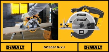 DeWALT Дисковая пила 165мм 18В XR bdoy DCS391N