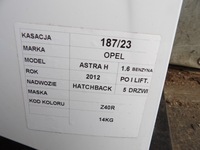 фото thumb №5, Капот opel astra h lift z40r