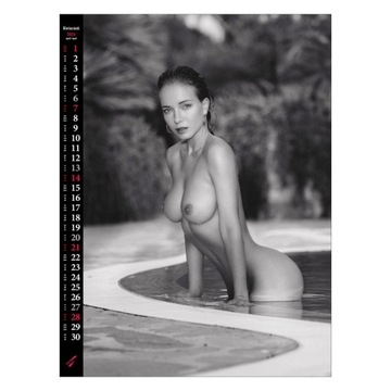 Художественный женский календарь сексуальных девушек на 2024 год Femme Passion, эротическое искусство