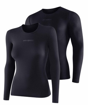 BRUBECK BASE LAYER ТЕРМОАКТИВНАЯ ФУТБОЛКА УНИСЕКС С ДЛИННЫМИ РУКАВАМИ СВИТШОТ M