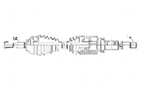 фото thumb №1, Привідний вал npw-fr-115 nty