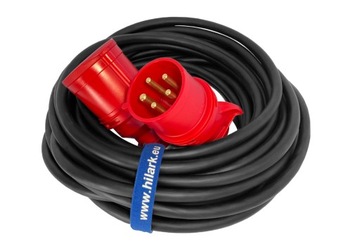 Удлинительный кабель питания H07RN-F 5x6 2м ФАЗОВЫЙ КРОССОВЕР