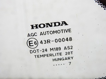 фото thumb №7, Стекло кузовная левый зад honda cr-v iii