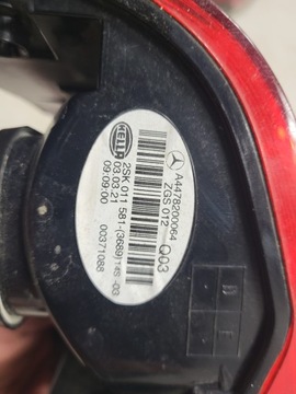 фото thumb №9, Лампа левая зад задняя mercedes vito v-klassa a447