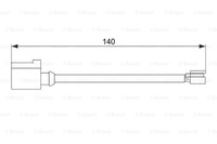 фото thumb №9, Bosch 1 987 474 566 контакт датчик, знос накладок гальмівних