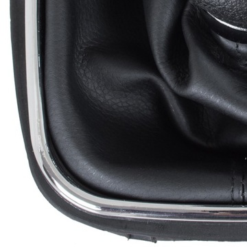 фото thumb №5, Ручка важіль зміни коробки передач чохол срібний vw golf v vi jetta eos touran