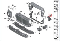 фото thumb №11, Bmw x7 g07 передній праве забірник  повітря 8092886 51748092886