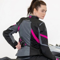 Женская текстильная куртка SHIMA RUSH 2 VENTED LADY PINK, серо-розовая, БЕСПЛАТНЫЕ ПОДАРКИ
