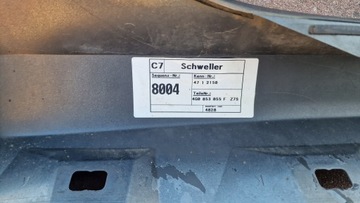 фото thumb №7, Планка накладки планки порогові audi a6 c7 s-line комплект sedan універсал lz7s