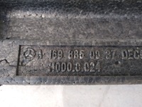 фото thumb №8, Пена бампера a1698850037 mercedes a klasa w169