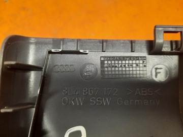 фото thumb №5, Audi a3 96-00 панель управление стекло правый перед переднее 8l4867172