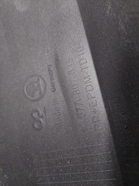 фото thumb №8, Диффузор накладка спойлер бампера заднего skoda karoq 57a807835 57a