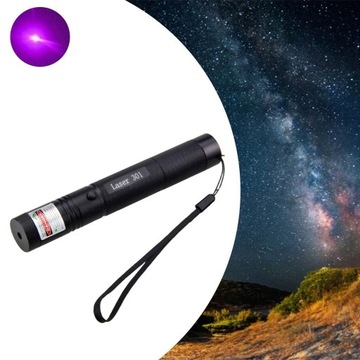 Портативная ручка с лазерной указкой. Зарядка через USB. Одна точка.