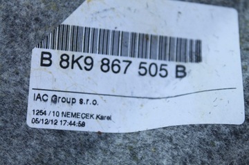 фото thumb №7, A4 b8 рестайлинг универсал потолок панорама комплект стойки 8k9867505b 8k9867501a