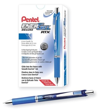 Шариковая ручка Pentel EnerGel BLN75, синяя