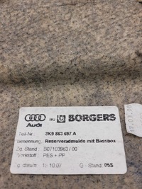 фото thumb №5, Вкладка обшивка колеса audi a4 b8 av 8k9863697a