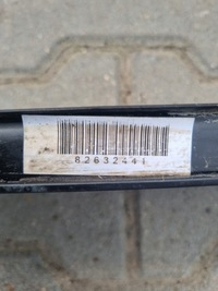 фото thumb №10, Молдинг нижняя резиновый элемент надстройка межосевой volvo fh 4