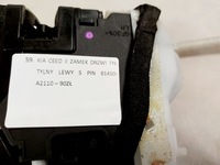 фото thumb №7, Kia ceed 2 ii замок двері лівий задня задній 5 pin
