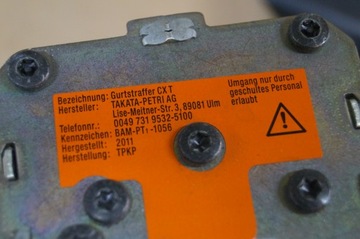 фото thumb №12, Pas безопасности левый перед audi a6 c7