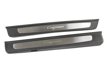 фото thumb №12, Porsche 718 cayman 981/982 listwy/progi сталь set
