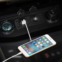 фото thumb №6, Адаптер разъём прикуривателя автомобильный двойной зарядное устройство автомобильная usb