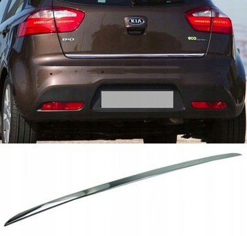 фото thumb №1, Kia rio iii hb - планка хром хромированная na крышка багажника