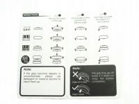 НАБОР ЛАСТИКОВ SKULL&CO ДЛЯ PS5 Olive Pad, 6 шт.