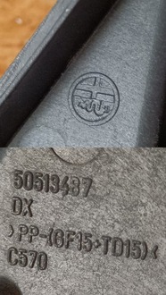 фото thumb №8, Alfa romeo giulietta 14- напрямна кронштейн бампера правий задня 50513487