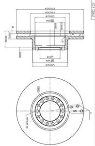 фото thumb №1, Диск гальмівна iveco eurocargo 2995702