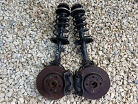 фото thumb №1, Opel agila b swift поворотный кулак амортизатор левый